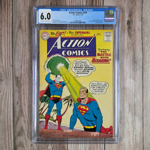Action Comics #254 CGC 6.0 1st Appearance of Bizarro (Cert 7002)