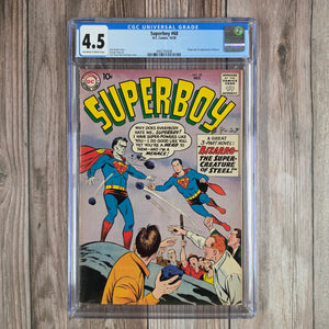 Superboy #68 CGC 4.5 Origin and 1st Appearance of Bizarro (Cert 5008)