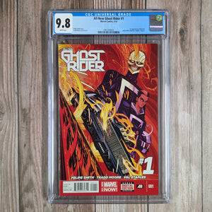 All-New Ghost Rider #1 CGC 9.8 WP 1st Appearance of Ghost Rider Robbie Reyes (Cert 3023)