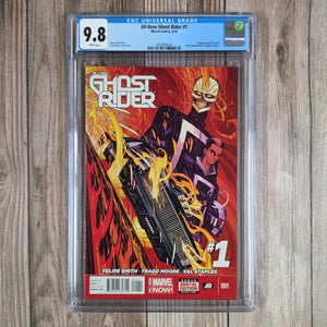 All-New Ghost Rider #1 CGC 9.8 WP 1st Appearance of Ghost Rider Robbie Reyes (Cert 6016)