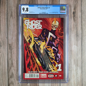 All-New Ghost Rider #1 CGC 9.8 WP 1st Appearance of Ghost Rider Robbie Reyes (Cert 0006)