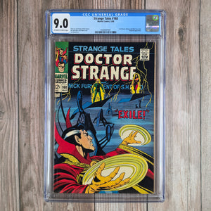 Strange Tales #168 CGC 9.0 Final Issue before Retitled Doctor Strange (Cert 7001)
