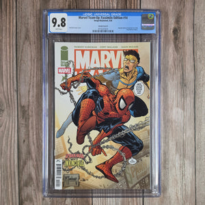Marvel Team-Up: Facsimile Edition #14 CGC 9.8 WP Variant Cover D Cover Art by Todd McFarlane (Cert 7014)