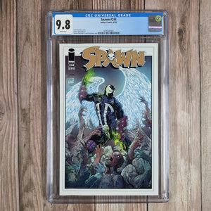 Spawn #244 CGC 9.8 WP Cover art by Szymon Kudranski and Todd McFarlane LOW PRINT (Cert 3001)