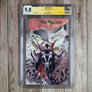 Spawn #357 CGC 9.8 WP Authenticated Autograph of Todd McFarlane, New York Comic Con 2024 exclusive Peach Momoko Virgin Cover Limited to 1000 copies (Cert 4003)