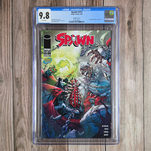 Spawn #373 CGC 9.8 WP Variant Cover C "Invincible Month" Variant Cover Art by Brett Booth (Cert 8012)