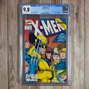 X-Men #11 CGC 9.8 WP CLASSIC Cover art by Jim Lee (Cert 9004)