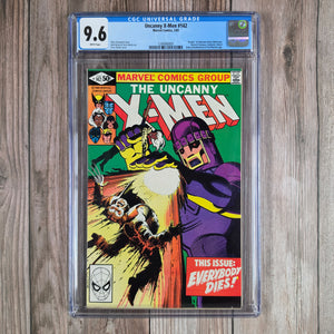 Uncanny X-Men #142 CGC 9.6 WP Death of Wolverine, Colossus and Storm in an alternate future (Cert 0001)