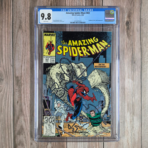 Amazing Spider-Man #303 CGC 9.8 WP Cover art by Todd McFarlane (Cert 5010)