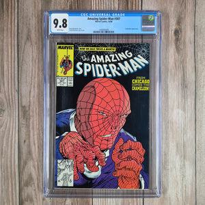 Amazing Spider-Man #307 CGC 9.8 WP CLASSIC Cover art by Todd McFarlane (Cert 2009)