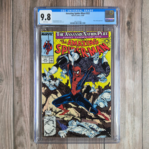 Amazing Spider-Man #322 CGC 9.8 WP ICONIC Cover art by Todd McFarlane (Cert 7006)