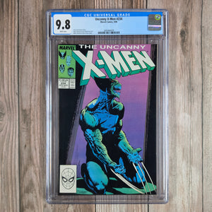 Uncanny X-Men #234 CGC 9.8 WP ICONIC Cover art by Marc Silvestri and Dan Green, Debut of Madelyne Pryor in Goblin Queen costume (Cert 8009)
