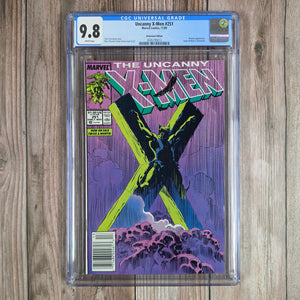 Uncanny X-Men #251 CGC 9.8 WP ICONIC Cover Art by Marc Silvestri, NEWSSTAND EDITION (Cert 5013)