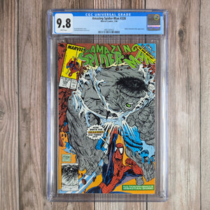 Amazing Spider-Man #328 CGC 9.8 WP ICONIC Cover art by Todd McFarlane (Cert 7023)