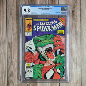 Amazing Spider-Man #313 CGC 9.8 WP ICONIC Cover art by Todd McFarlane (Cert 2010)