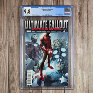 Ultimate Fallout #4 CGC 9.8 WP 1st appearance of Miles Morales (Cert 3008)