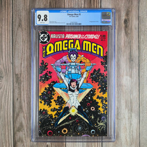 Omega Men #3 CGC 9.8 WP 1st appearance of Lobo (Cert 3002)