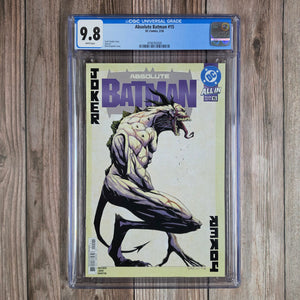 Absolute Batman #15 CGC 9.8 WP Origin of the Joker in the Absolute Universe (Cert 2020)