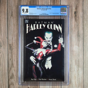 Batman: Harley Quinn #nn CGC 9.8 WP ICONIC Cover art by Alex Ross Origin and 1st Appearance of Harley Quinn (Cert 2018)