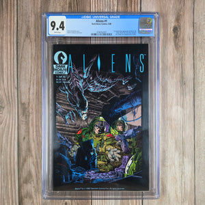 Aliens #1 CGC 9.4 WP 1st Appearance of Aliens and Xenomorphs in Original Comic Stories  (Cert 2007)