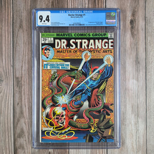 Doctor Strange #1 CGC 9.4 WP 1st appearance of Silver Dagger (Cert 6004)
