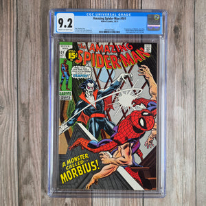 Amazing Spider-Man #101 CGC 9.2 1st appearance of Morbius the Living Vampire (Cert 7002)