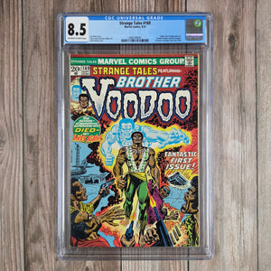 Strange Tales #169 CGC 8.5 1st appearance of Brother Voodoo (Jericho Drumm) and Daniel Drumm (Cert 9001)