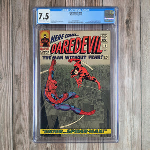 Daredevil #16 CGC 7.5 1st appearance of the Masked Marauder (cert 7011)