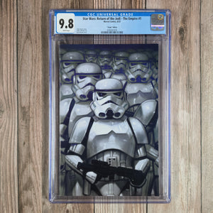 Star Wars: Return of the Jedi - The Empire #1 CGC 9.8 Virgin Edition (cert 7010)