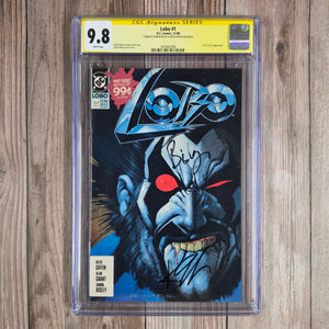 Lobo #1 CGC 9.8 SS Simon Bisley, Keith Giffen, First solo Lobo titled series (cert 2006)