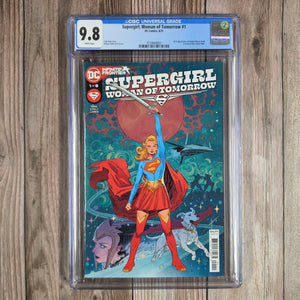 Supergirl: Woman of Tomorrow #1 CGC 9.8 1st appearance of Krem of the Yellow Hills (cert 8003)