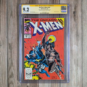 Uncanny X-Men #258 CGC 9.2 SS Scott Williams From Scott's Personal Collection! (Cert 8012)