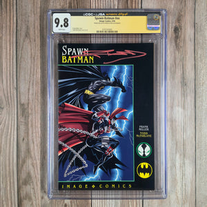 Spawn-Batman #nn CGC 9.8 SS Frank Miller, Batman/Spawn crossover distributed by Image, created by Todd McFarlane and Frank Miller (cert 5005)