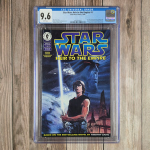 Star Wars: Heir to the Empire #1 CGC 9.6 1st appearance of Admiral Thrawn (cert 3010)