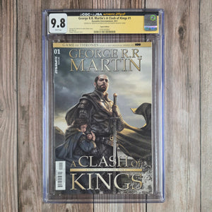 George R.R. Martin's A Clash of Kings #1 CGC 9.8 SS George R.R. Martin, George R.R. Martin story (cert 5002)