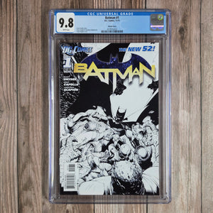Batman #1 CGC 9.8 Premiere issue of the second standalone Batman title (cert 2022)