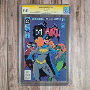 Batman Adventures #12 CGC 9.8 SS Bruce Timm, 1st appearance of Harley Quinn in a standard comic (cert 1005)