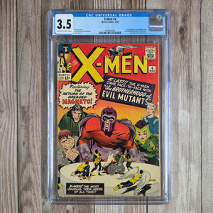 X-Men #4 CGC 3.5 1st team appearance of the Brotherhood of Evil Mutants led by Magneto (cert 3002)