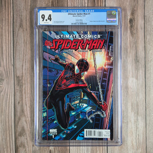 Ultimate Spider-Man #1 CGC 9.4 Variant Edition First solo title of Miles Morales (cert 0008)