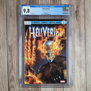 Hellverine #1 CGC 9.8 The Comic Corner Edition, 1st team appearance of the Hellfire Warriors (cert 9013)