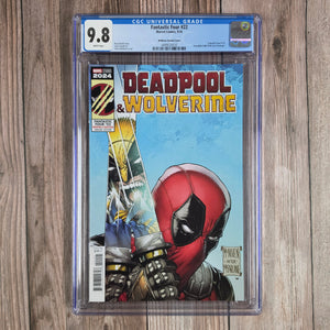 Fantastic Four #22 CGC 9.8 McNiven Variant Cover, Event tie-in (cert 5010)