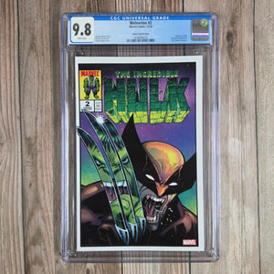 Wolverine #2 CGC 9.8 Adams Variant Cover Limited to 3000, 2024 New York Comic Con exclusive (cert 4016)