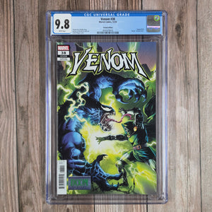 Venom #38 CGC 9.8 Variant Edition, "Doom" Variant Cover (cert 4010)