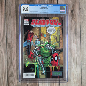 Deadpool #7 CGC 9.8 Variant Edition, 1st appearance of Ellie as Deadpool in mainstream continuity (cert 2013)