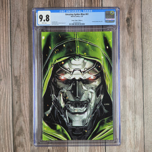 Amazing Spider-Man #61 CGC 9.8 Giang "Virgin" Edition A, Debut of Doom-inspired Spider-Man suit (cert 7025)