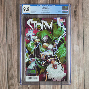 Storm #1 CGC 9.8 Checchetto Variant Cover, Introduction of Night Nurse's superhero hospital (cert 1015)