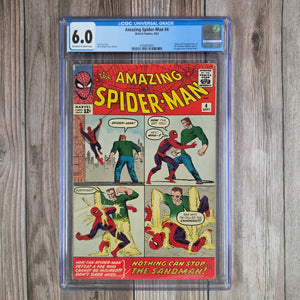 Amazing Spider-Man #4 CGC 6.0 1st Appearance of Sandman and Betty Brant (Cert 6003)