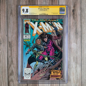 Uncanny X-Men #266 CGC 9.8 WP SS Signed by Chris Claremont 1st full appearance of Gambit (Cert 4001)