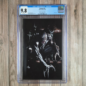 Venom #23 CGC 9.8 WP Gabriele Dell'Otto Virgin Edition Exclusive Variant. Black Widow bonds with a Symbiote (Cert 2005)