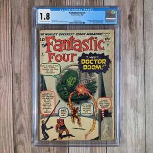 Fantastic Four #5 CGC 1.8 1st appearance and origin of Doctor Doom (cert 3006)
